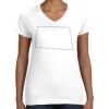 Women's Fine Jersey V-Neck Tee Women's Fine Jersey V-Neck Tee Thumbnail