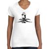 Women's Fine Jersey V-Neck Tee Women's Fine Jersey V-Neck Tee Thumbnail