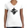 Women's Fine Jersey V-Neck Tee Women's Fine Jersey V-Neck Tee Thumbnail