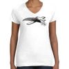 Women's Fine Jersey V-Neck Tee Women's Fine Jersey V-Neck Tee Thumbnail