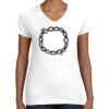 Women's Fine Jersey V-Neck Tee Women's Fine Jersey V-Neck Tee Thumbnail