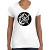 Women's Fine Jersey V-Neck Tee Women's Fine Jersey V-Neck Tee Thumbnail