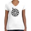 Women's Fine Jersey V-Neck Tee Women's Fine Jersey V-Neck Tee Thumbnail