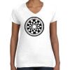Women's Fine Jersey V-Neck Tee Women's Fine Jersey V-Neck Tee Thumbnail
