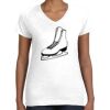 Women's Fine Jersey V-Neck Tee Women's Fine Jersey V-Neck Tee Thumbnail