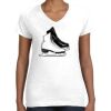 Women's Fine Jersey V-Neck Tee Women's Fine Jersey V-Neck Tee Thumbnail