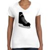 Women's Fine Jersey V-Neck Tee Women's Fine Jersey V-Neck Tee Thumbnail