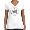 Women's Fine Jersey V-Neck Tee Women's Fine Jersey V-Neck Tee Thumbnail
