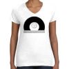 Women's Fine Jersey V-Neck Tee Women's Fine Jersey V-Neck Tee Thumbnail