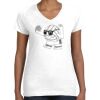 Women's Fine Jersey V-Neck Tee Women's Fine Jersey V-Neck Tee Thumbnail