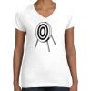 Women's Fine Jersey V-Neck Tee Women's Fine Jersey V-Neck Tee Thumbnail
