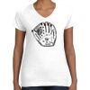 Women's Fine Jersey V-Neck Tee Women's Fine Jersey V-Neck Tee Thumbnail
