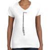 Women's Fine Jersey V-Neck Tee Women's Fine Jersey V-Neck Tee Thumbnail