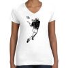Women's Fine Jersey V-Neck Tee Women's Fine Jersey V-Neck Tee Thumbnail