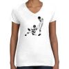 Women's Fine Jersey V-Neck Tee Women's Fine Jersey V-Neck Tee Thumbnail