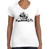 Women's Fine Jersey V-Neck Tee Women's Fine Jersey V-Neck Tee Thumbnail