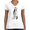 Women's Fine Jersey V-Neck Tee Women's Fine Jersey V-Neck Tee Thumbnail