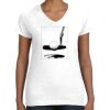 Women's Fine Jersey V-Neck Tee Women's Fine Jersey V-Neck Tee Thumbnail