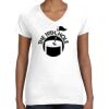 Women's Fine Jersey V-Neck Tee Women's Fine Jersey V-Neck Tee Thumbnail