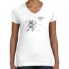 Women's Fine Jersey V-Neck Tee Women's Fine Jersey V-Neck Tee Thumbnail