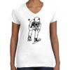 Women's Fine Jersey V-Neck Tee Women's Fine Jersey V-Neck Tee Thumbnail