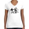 Women's Fine Jersey V-Neck Tee Women's Fine Jersey V-Neck Tee Thumbnail