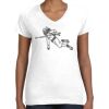Women's Fine Jersey V-Neck Tee Women's Fine Jersey V-Neck Tee Thumbnail