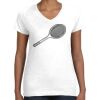 Women's Fine Jersey V-Neck Tee Women's Fine Jersey V-Neck Tee Thumbnail
