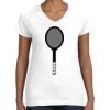 Women's Fine Jersey V-Neck Tee Women's Fine Jersey V-Neck Tee Thumbnail