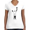 Women's Fine Jersey V-Neck Tee Women's Fine Jersey V-Neck Tee Thumbnail
