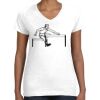 Women's Fine Jersey V-Neck Tee Women's Fine Jersey V-Neck Tee Thumbnail