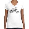 Women's Fine Jersey V-Neck Tee Women's Fine Jersey V-Neck Tee Thumbnail