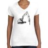 Women's Fine Jersey V-Neck Tee Women's Fine Jersey V-Neck Tee Thumbnail