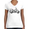 Women's Fine Jersey V-Neck Tee Women's Fine Jersey V-Neck Tee Thumbnail