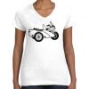 Women's Fine Jersey V-Neck Tee Women's Fine Jersey V-Neck Tee Thumbnail