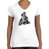 Women's Fine Jersey V-Neck Tee Women's Fine Jersey V-Neck Tee Thumbnail