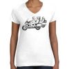 Women's Fine Jersey V-Neck Tee Women's Fine Jersey V-Neck Tee Thumbnail
