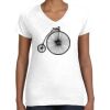 Women's Fine Jersey V-Neck Tee Women's Fine Jersey V-Neck Tee Thumbnail