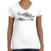 Women's Fine Jersey V-Neck Tee Women's Fine Jersey V-Neck Tee Thumbnail