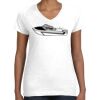 Women's Fine Jersey V-Neck Tee Women's Fine Jersey V-Neck Tee Thumbnail