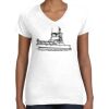 Women's Fine Jersey V-Neck Tee Women's Fine Jersey V-Neck Tee Thumbnail