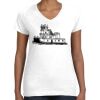 Women's Fine Jersey V-Neck Tee Women's Fine Jersey V-Neck Tee Thumbnail