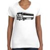Women's Fine Jersey V-Neck Tee Women's Fine Jersey V-Neck Tee Thumbnail