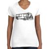 Women's Fine Jersey V-Neck Tee Women's Fine Jersey V-Neck Tee Thumbnail