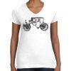 Women's Fine Jersey V-Neck Tee Women's Fine Jersey V-Neck Tee Thumbnail