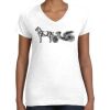 Women's Fine Jersey V-Neck Tee Women's Fine Jersey V-Neck Tee Thumbnail