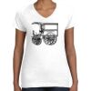 Women's Fine Jersey V-Neck Tee Women's Fine Jersey V-Neck Tee Thumbnail