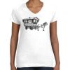 Women's Fine Jersey V-Neck Tee Women's Fine Jersey V-Neck Tee Thumbnail
