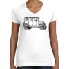Women's Fine Jersey V-Neck Tee Women's Fine Jersey V-Neck Tee Thumbnail