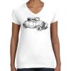 Women's Fine Jersey V-Neck Tee Women's Fine Jersey V-Neck Tee Thumbnail